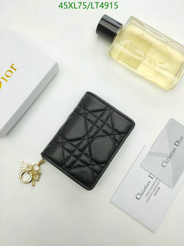 Dior Bags-(4A)-Wallet- Code: LT4915 $: 45USD