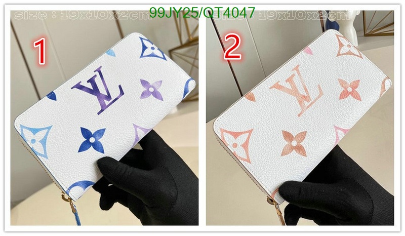 LV Bag-(Mirror)-Wallet- Code: QT4047 $: 99USD