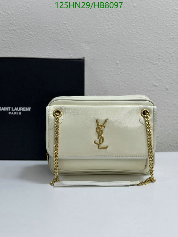 YSL Bag-(4A)-Handbag- Code: HB8097 $: 125USD