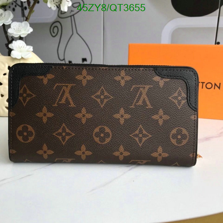 LV Bag-(4A)-Wallet- Code: QT3655 $: 45USD