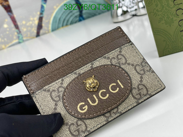 Gucci Bag-(4A)-Wallet- Code: QT3611 $: 39USD