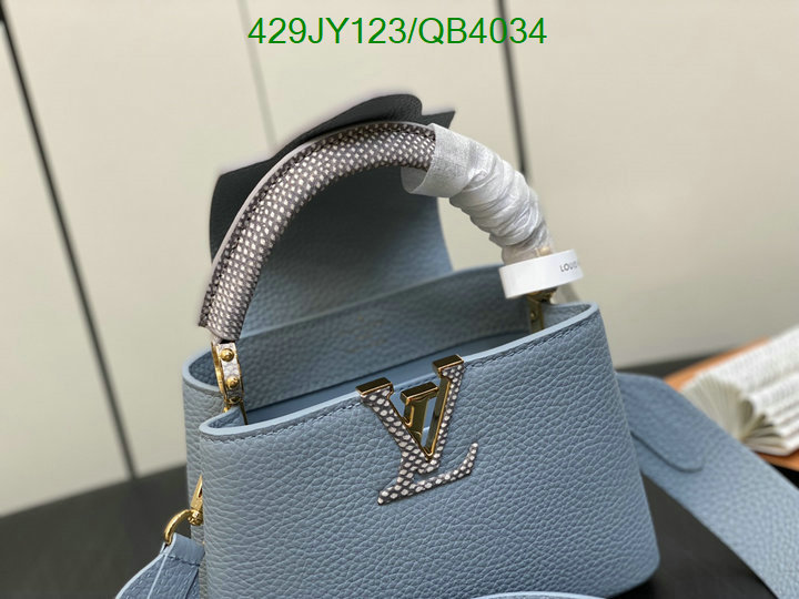 LV Bag-(Mirror)-Handbag- Code: QB4034