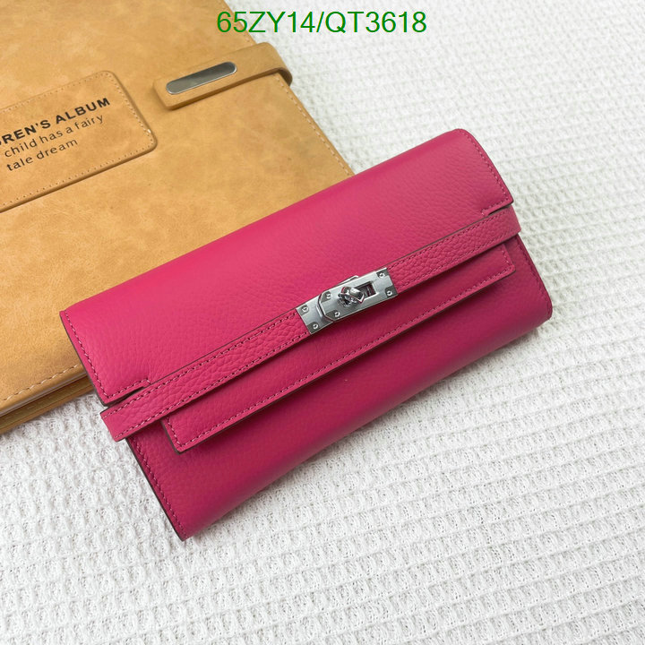 Hermes Bag-(4A)-Wallet- Code: QT3618 $: 65USD