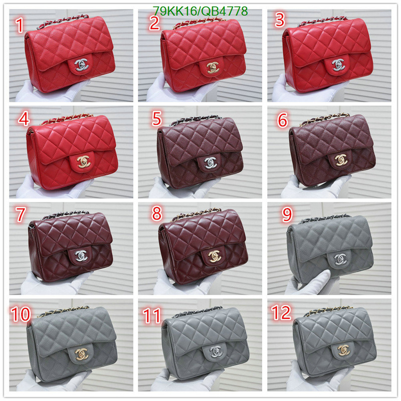 Chanel Bags-(4A)-Diagonal- Code: QB4778 $: 79USD