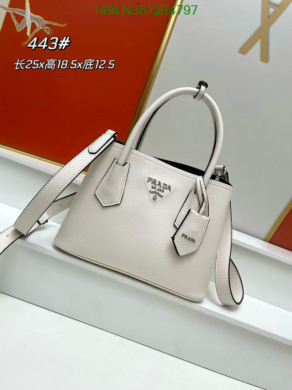 Prada Bag-(4A)-Handbag- Code: QB4797 $: 149USD