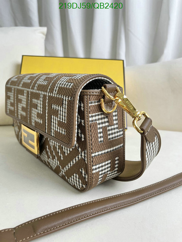 Fendi Bag-(Mirror)-Baguette Code: QB2420 $: 219USD