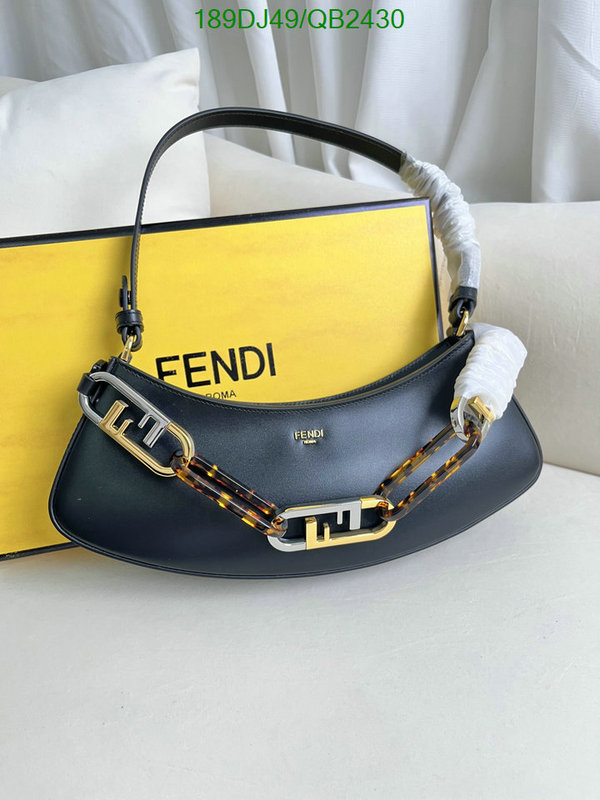 Fendi Bag-(Mirror)-Handbag- Code: QB2430 $: 189USD