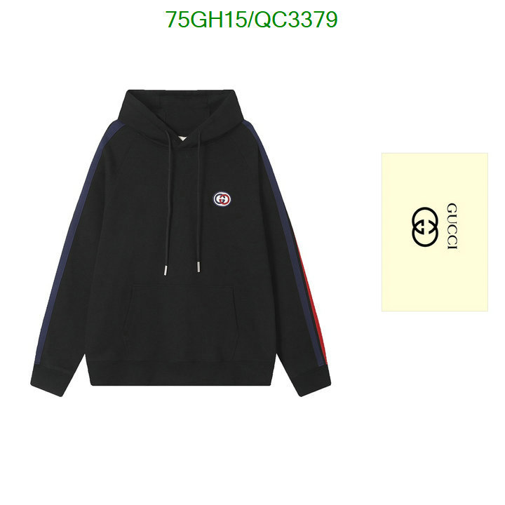 Clothing-Gucci Code: QC3379 $: 75USD