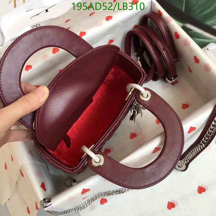 Dior Bag-(Mirror)-Lady- Code: LB310 $: 195USD