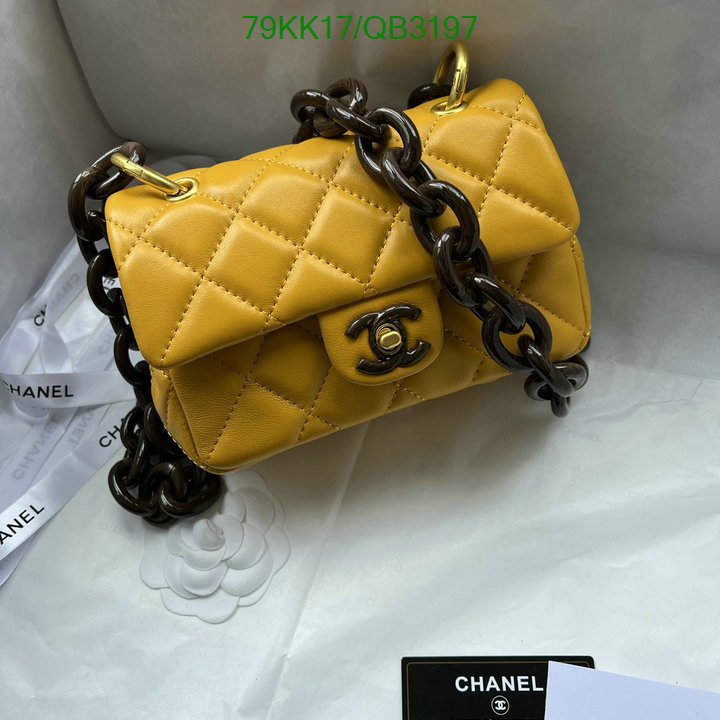 Chanel Bags-(4A)-Diagonal- Code: QB3197 $: 79USD