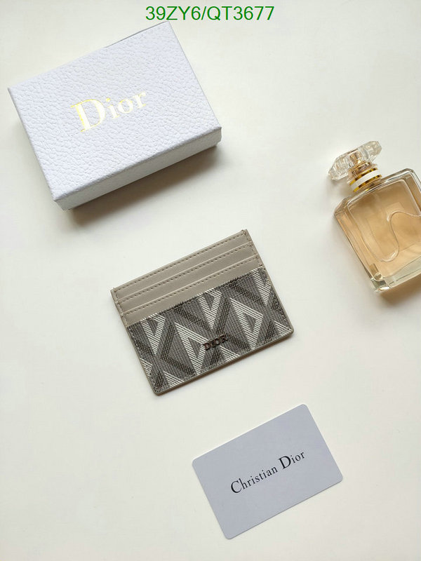 Dior Bag-(4A)-Wallet- Code: QT3677 $: 39USD