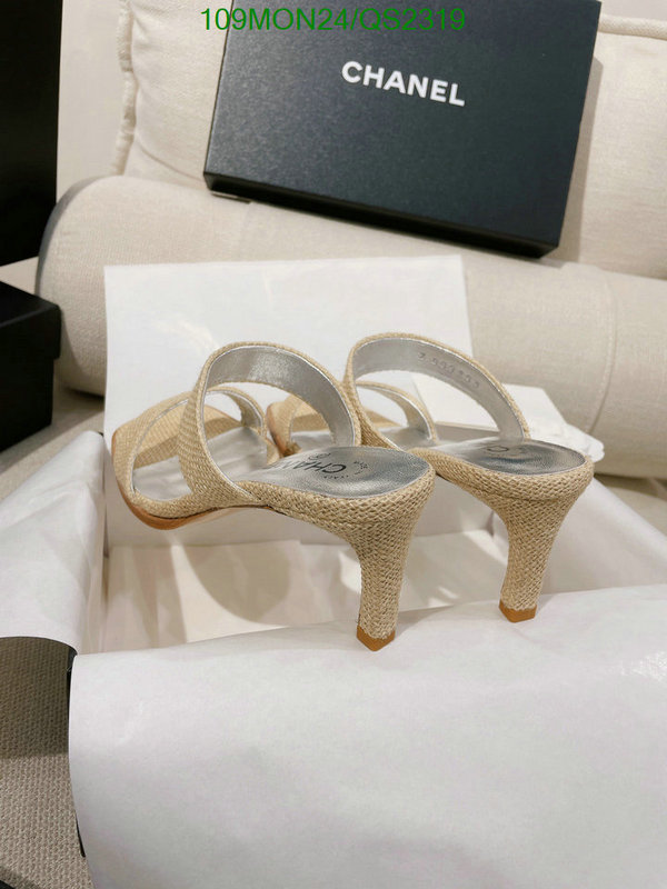 Women Shoes-Chanel Code: QS2319 $: 109USD