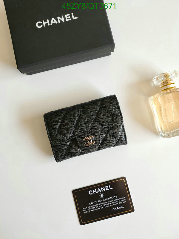 Chanel Bags-(4A)-Wallet- Code: QT3671 $: 45USD