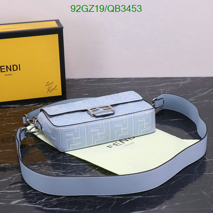 Fendi Bag-(4A)-Baguette- Code: QB3453 $: 92USD