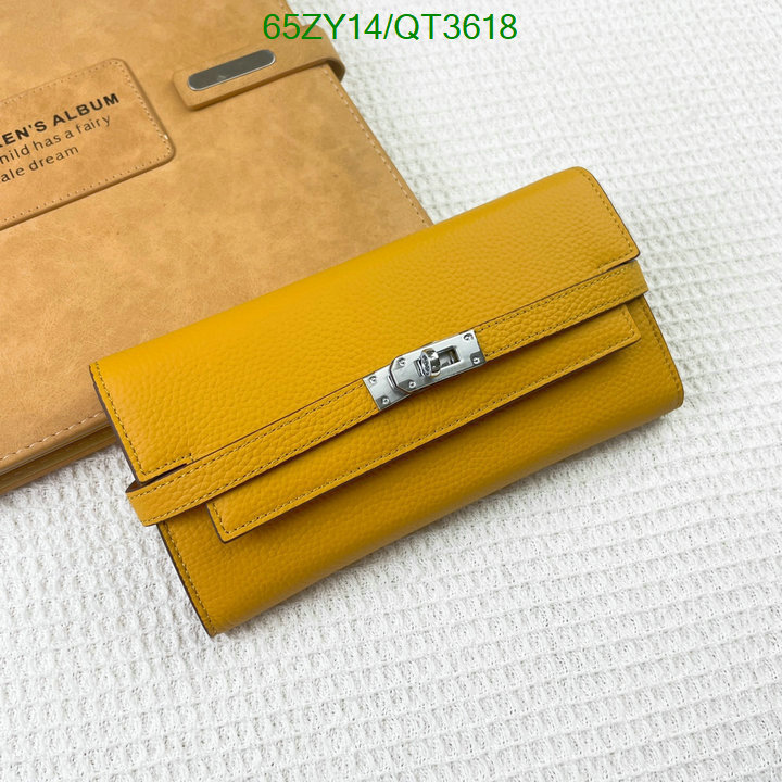 Hermes Bag-(4A)-Wallet- Code: QT3618 $: 65USD