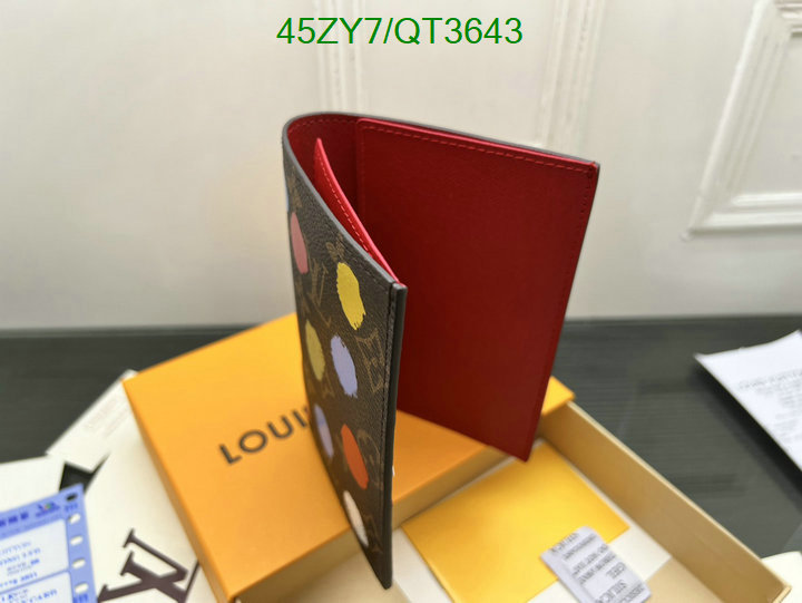 LV Bag-(4A)-Wallet- Code: QT3643 $: 45USD