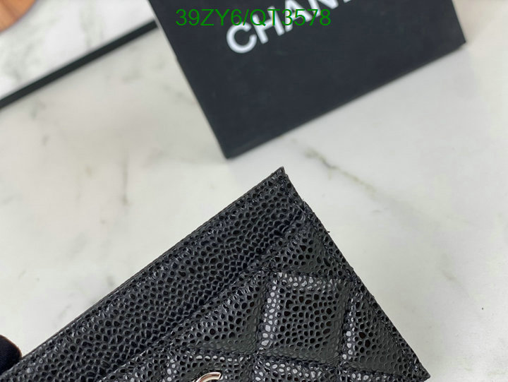 Chanel Bags-(4A)-Wallet- Code: QT3578 $: 39USD