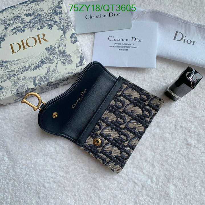 Dior Bag-(4A)-Wallet- Code: QT3605 $: 75USD