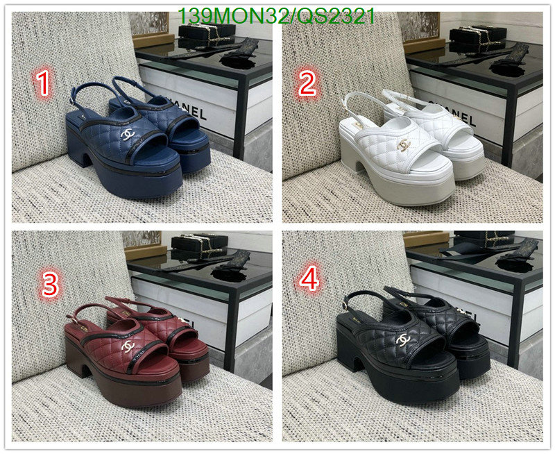 Women Shoes-Chanel Code: QS2321 $: 139USD