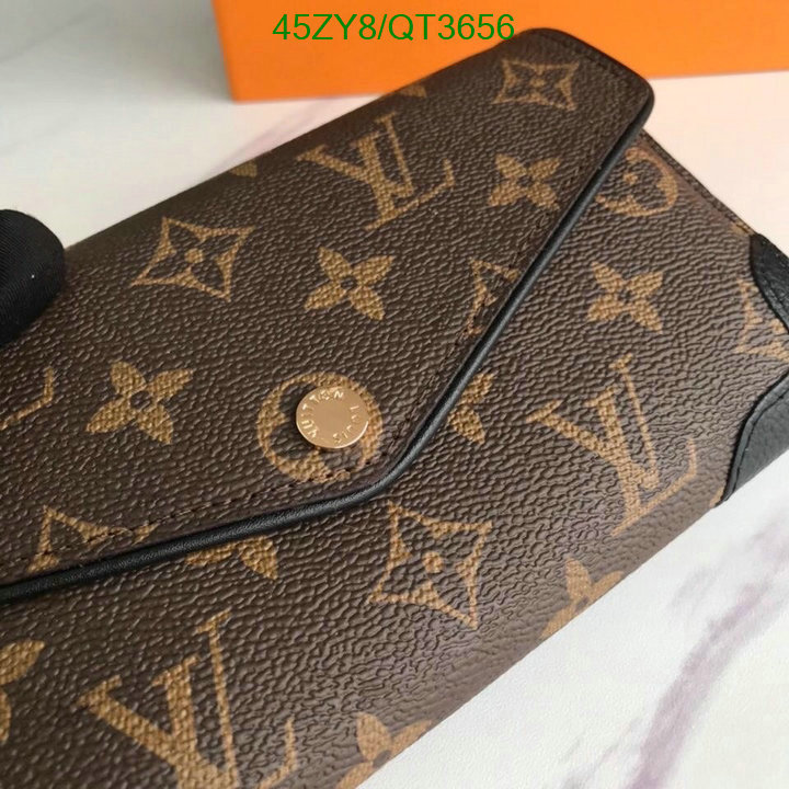 LV Bag-(4A)-Wallet- Code: QT3656 $: 45USD