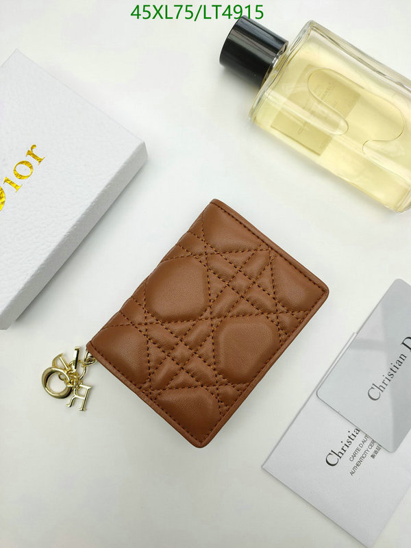 Dior Bag-(4A)-Wallet- Code: LT4915 $: 45USD