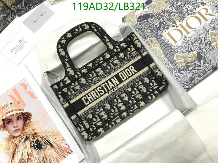 Dior Bag-(Mirror)-Book Tote- Code: LB321 $: 119USD