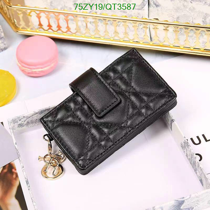 Dior Bag-(4A)-Wallet- Code: QT3587 $: 75USD