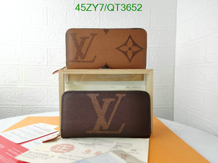 LV Bag-(4A)-Wallet- Code: QT3652 $: 45USD