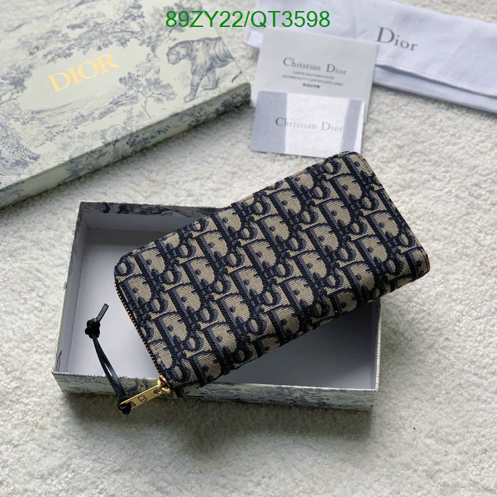 Dior Bag-(4A)-Wallet- Code: QT3598 $: 89USD