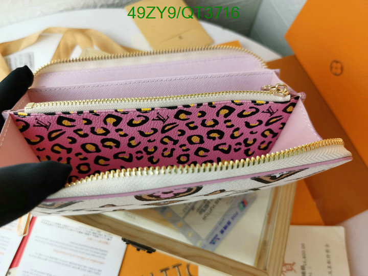 LV Bag-(4A)-Wallet- Code: QT3716 $: 49USD