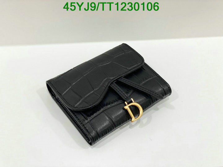 Dior Bags-(4A)-Wallet- Code: TT1230106 $: 45USD