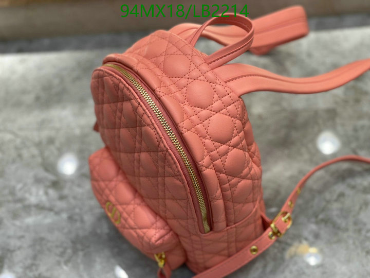 Dior Bags-(4A)-Backpack- Code: LB2214 $: 94USD