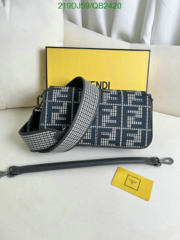 Fendi Bag-(Mirror)-Baguette- Code: QB2420 $: 219USD