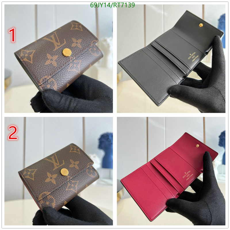 LV Bag-(4A)-Wallet- Code: RT7139 $: 69USD