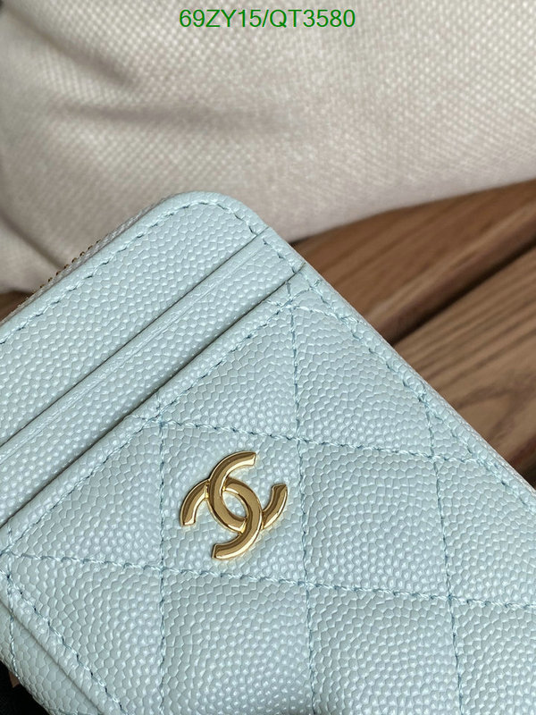 Chanel Bags-(4A)-Wallet- Code: QT3580 $: 69USD