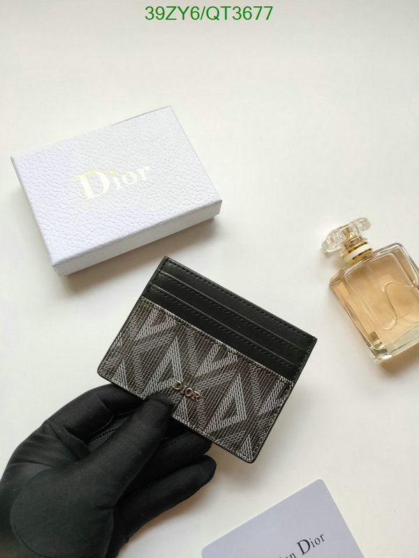 Dior Bag-(4A)-Wallet- Code: QT3677 $: 39USD