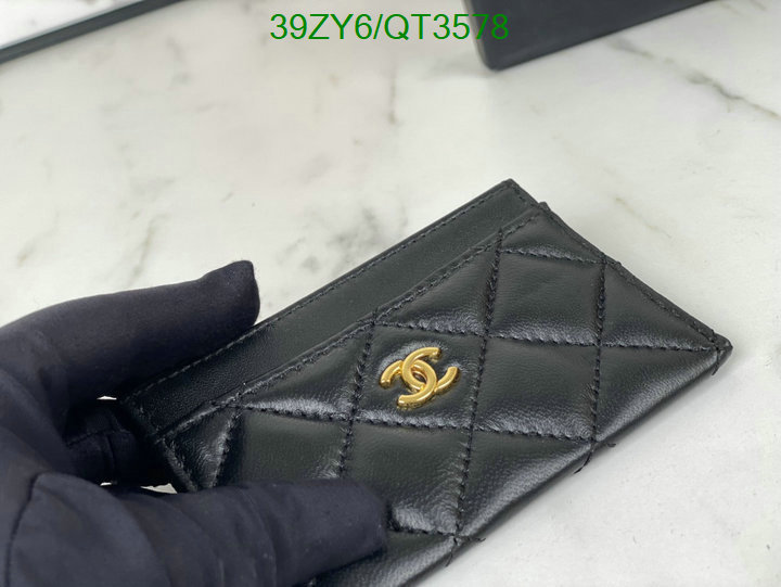 Chanel Bags-(4A)-Wallet- Code: QT3578 $: 39USD