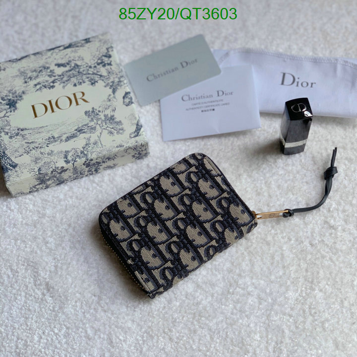 Dior Bag-(4A)-Wallet- Code: QT3603 $: 85USD