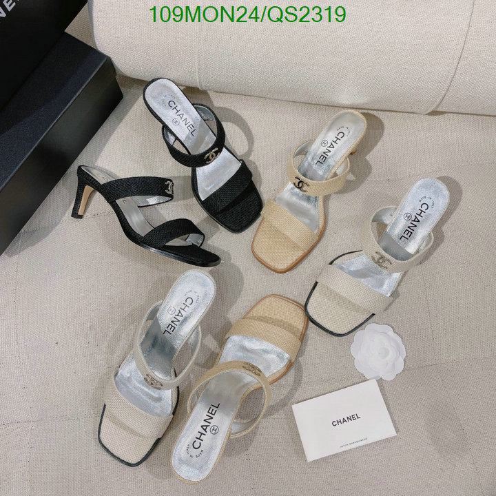 Women Shoes-Chanel Code: QS2319 $: 109USD