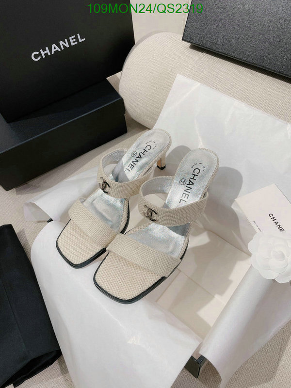 Women Shoes-Chanel Code: QS2319 $: 109USD