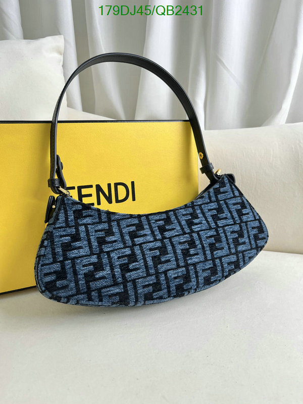 Fendi Bag-(Mirror)-Handbag- Code: QB2431 $: 179USD