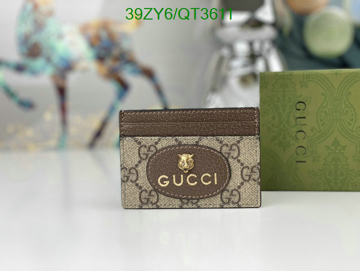 Gucci Bag-(4A)-Wallet- Code: QT3611 $: 39USD