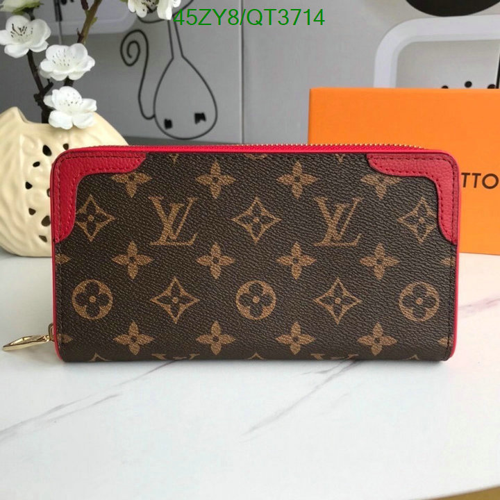 LV Bag-(4A)-Wallet- Code: QT3714 $: 45USD