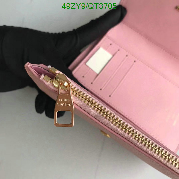 LV Bag-(4A)-Wallet- Code: QT3705 $: 49USD