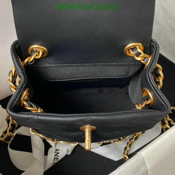 Chanel Bag-(Mirror)-Backpack- Code: QB4021 $: 249USD