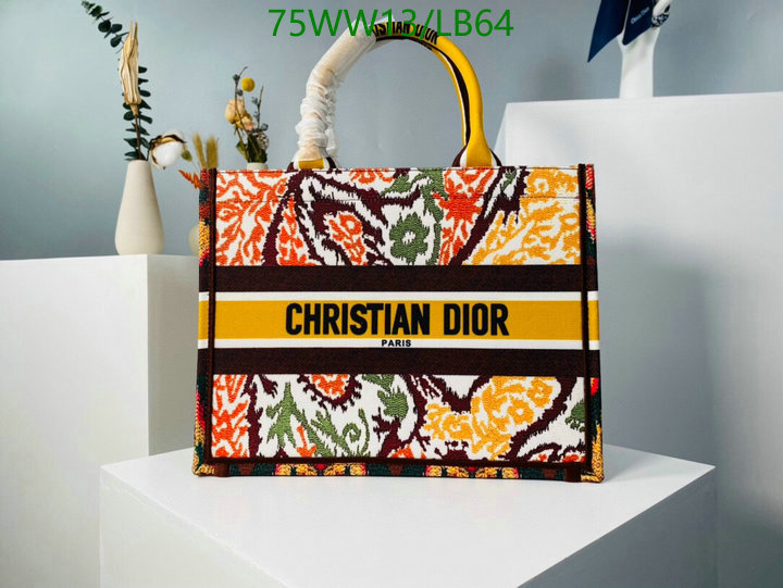 DiorBag-(4A)-Book Tote- Code: LB64 $: 75USD