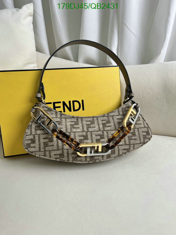 Fendi Bag-(Mirror)-Handbag- Code: QB2431 $: 179USD