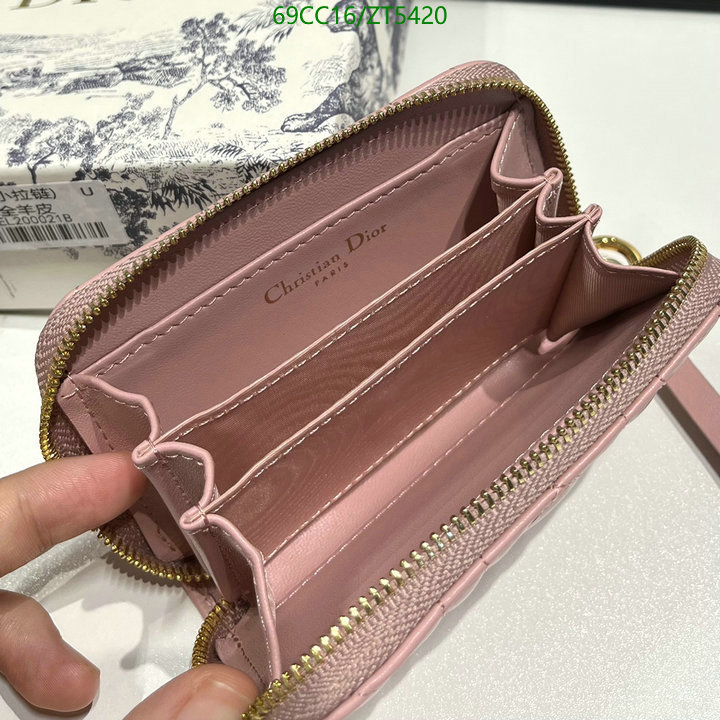 Dior Bag-(Mirror)-Wallet- Code: ZT5420 $: 69USD