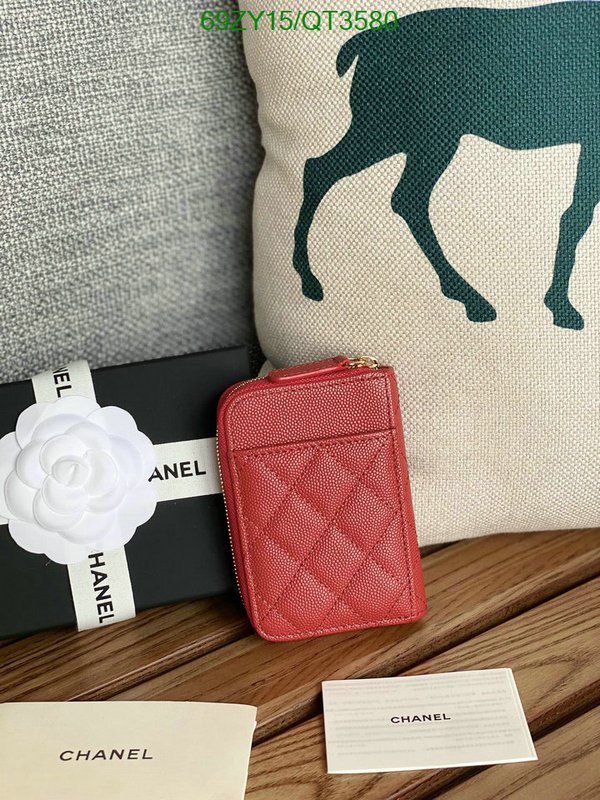 Chanel Bags-(4A)-Wallet- Code: QT3580 $: 69USD