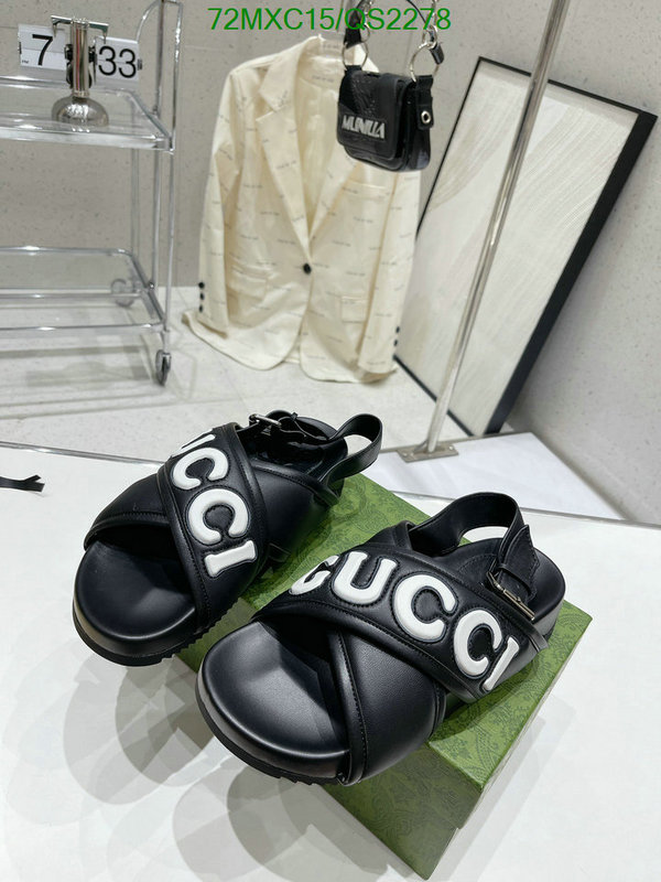 Women Shoes-Gucci Code: QS2278 $: 72USD